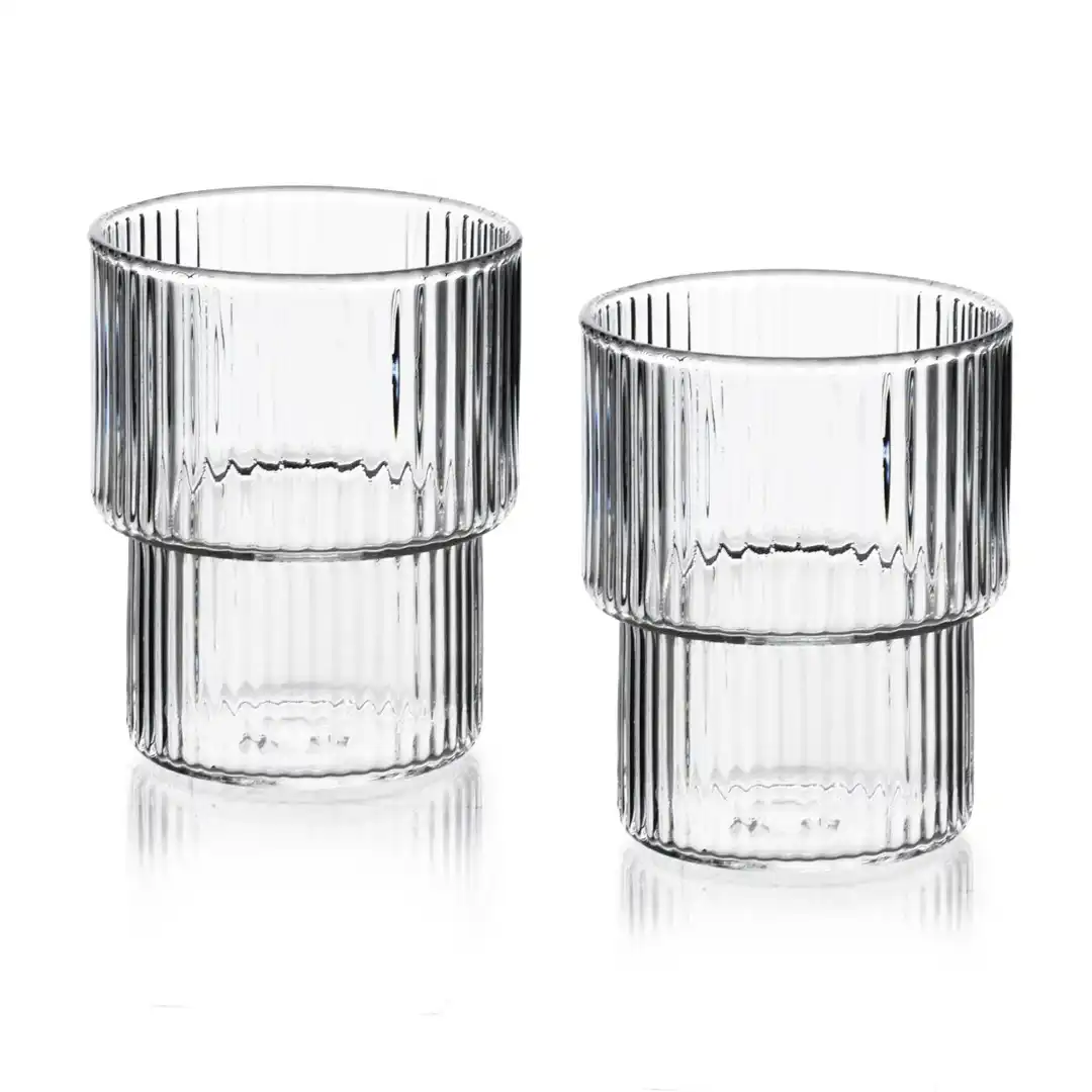 Stripes Ella - Glas (set van 4)
