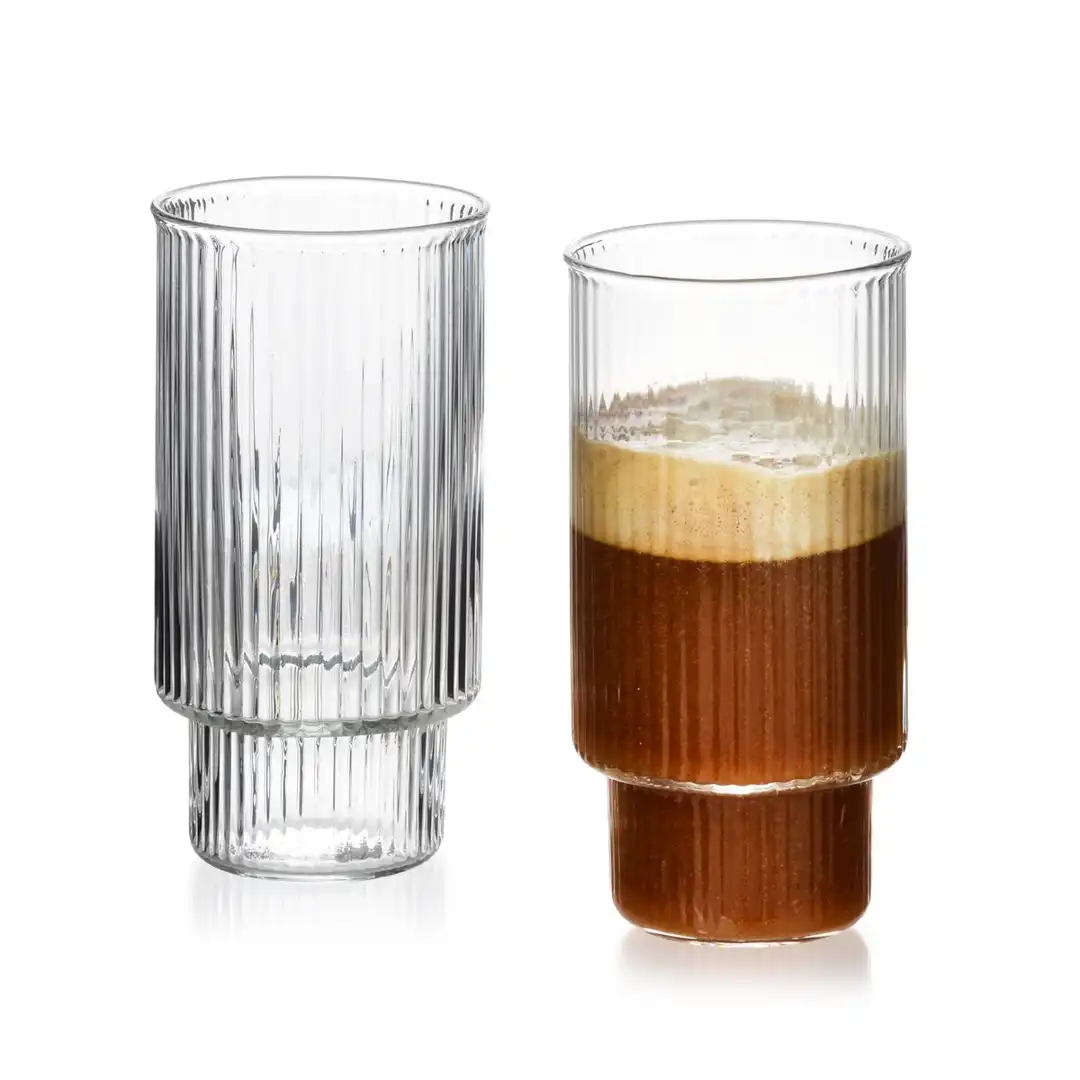 Stripes Ella - Longdrink glas (set van 4) Stripes Ella - Longdrink glas (set van 4)