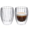 Stripes Peter - Dubbelwandig glas (set van 2) Stripes Peter - Dubbelwandig glas (set van 2)