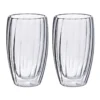 Stripes Peter - Dubbelwandig longdrinkglas (set van 2) III Stripes Peter - Dubbelwandig glas (set van 2) III