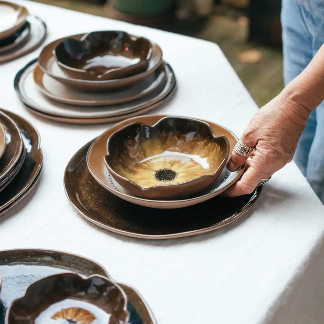 Pomax Cycle bruin servies